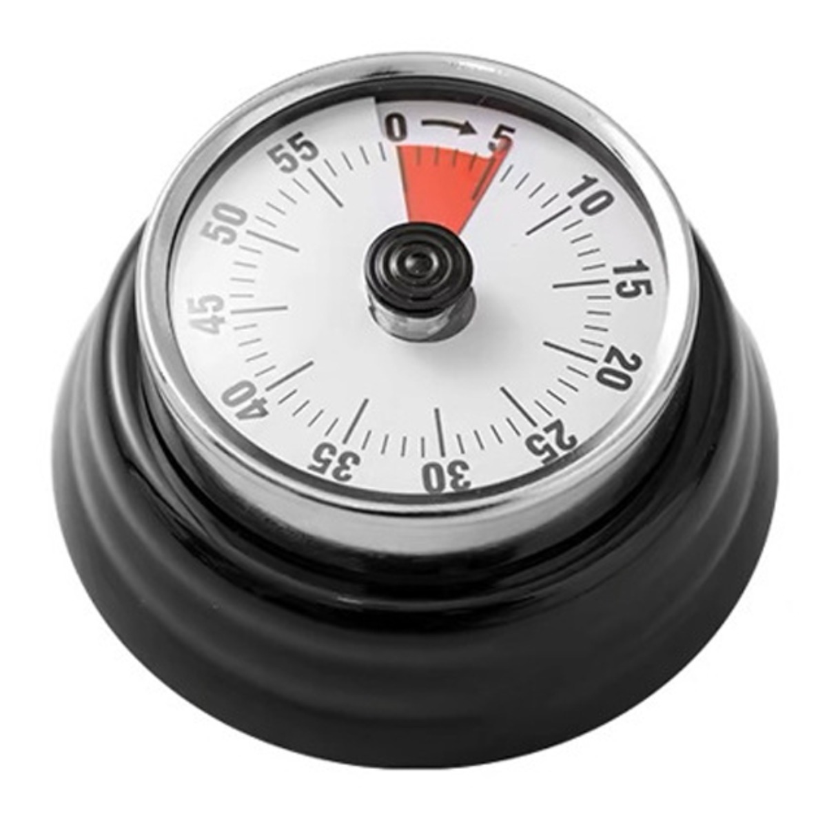 이지유 레트로 기계식 쿠킹 타이머 수동 자석 주방타이머 스톱워치, 1개, 블랙 13,700원