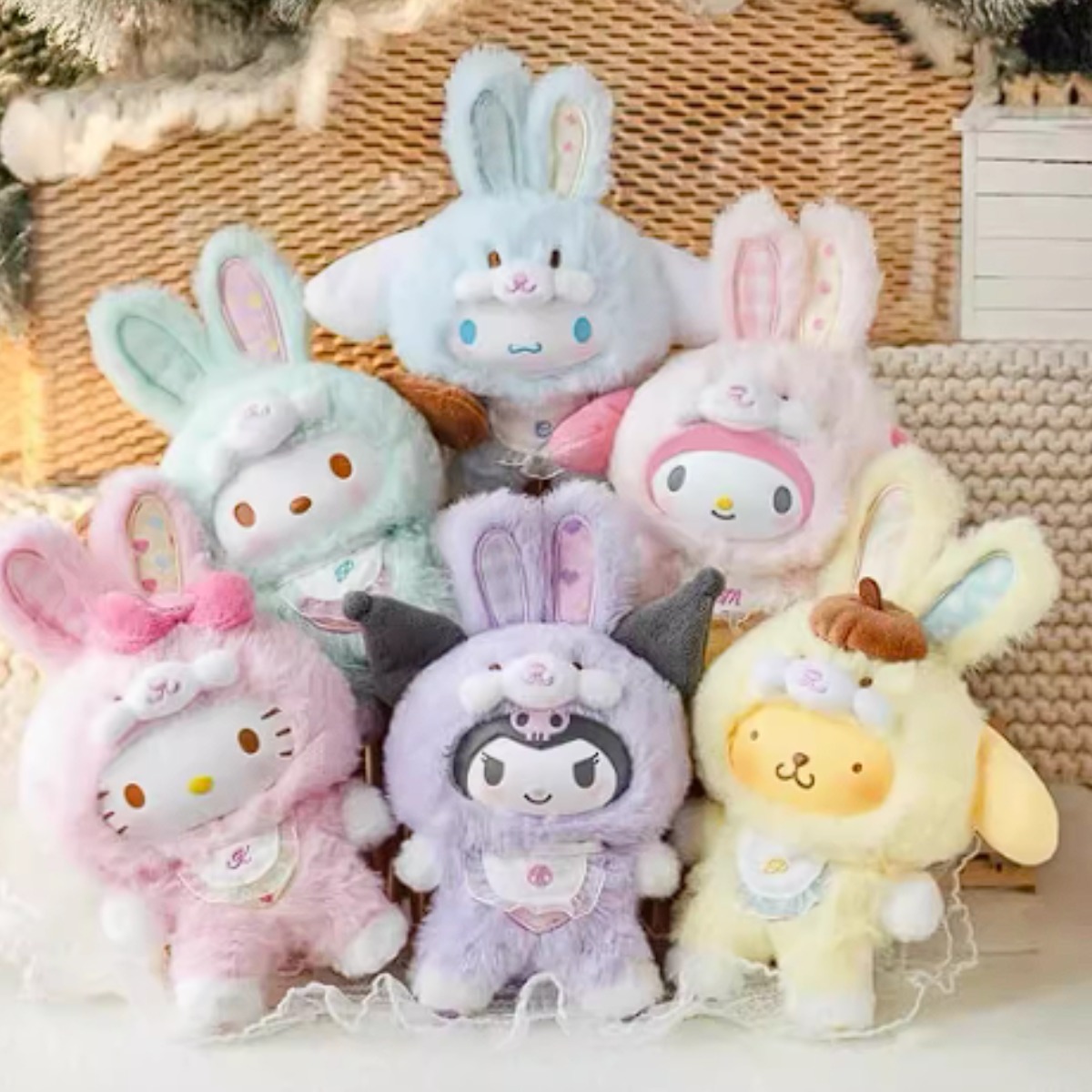 산리오 버니 아일랜드 키티 키링 랜덤 확정 가챠 키홀더, 1개, 마이멜로디 38,900원