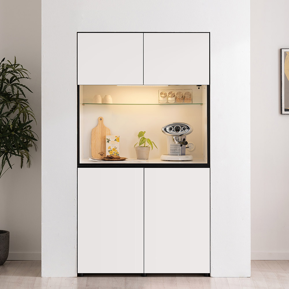 L010085 커스텀 홈카페 냉장고장 수납장 1000(일반형), 상세 설명 참조 299,000원