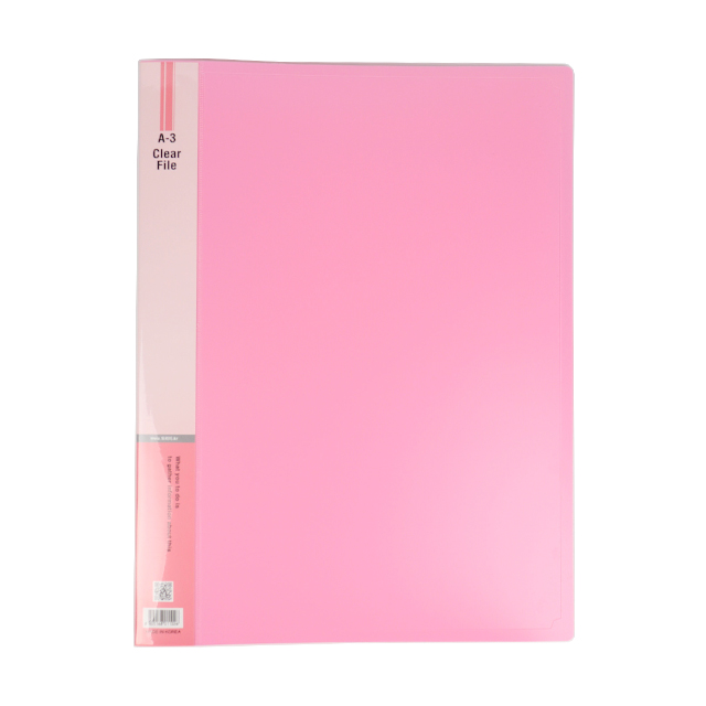 플러스샵 A3 클리어화일 6색상 PP 속지20매입, 노랑10개 35,700원