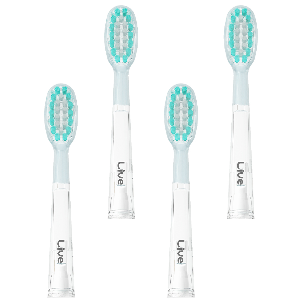 라이브오랄스 호환 전동 칫솔모 리필 데일리 초극세모 4개입 10,900원