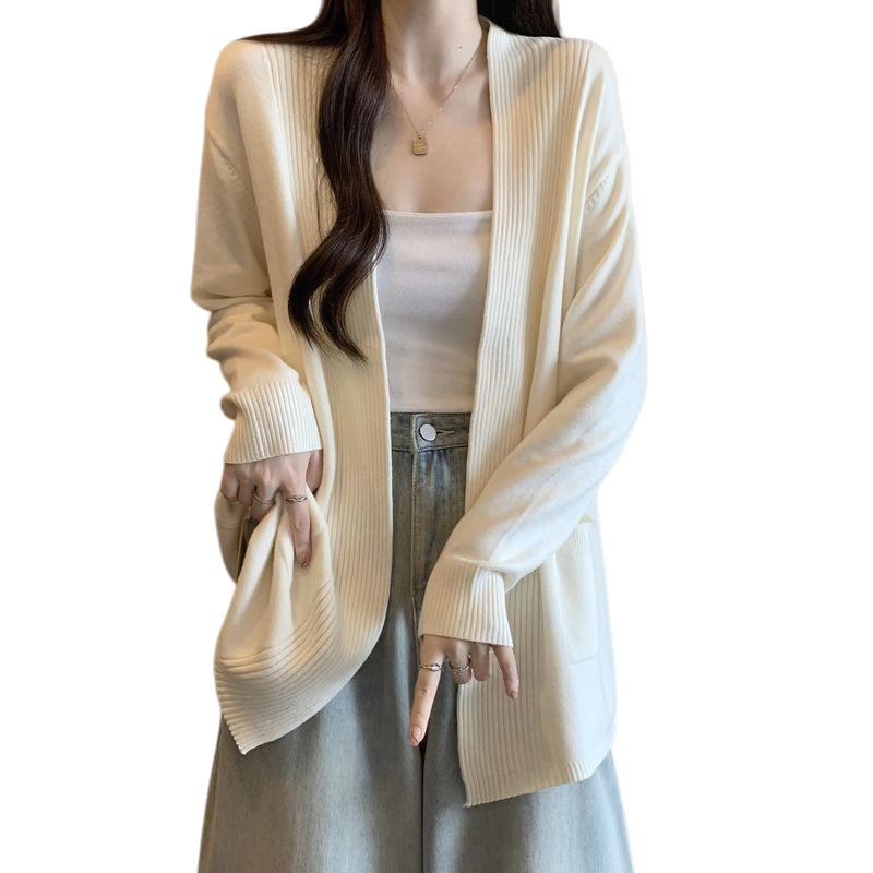 Makone 여성 봄가을 패션 하프 카디건 27,900원