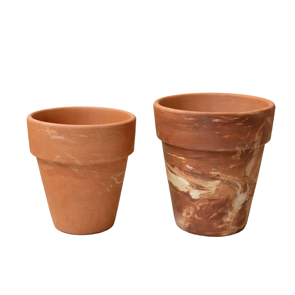 빈티지 테라코타 마블링 인테리어 화분 / 표준형 토분 26,900원