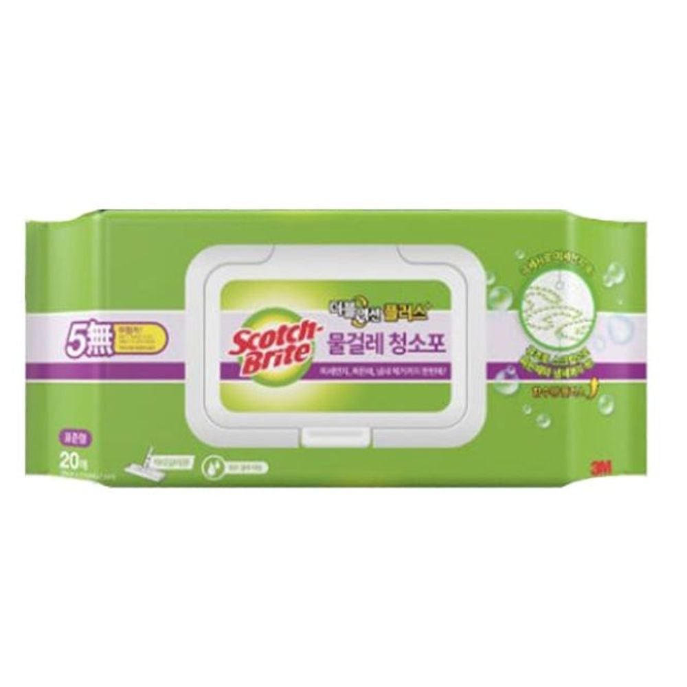 3M 물걸레 청소포 일회용 청소 물티슈 표준 28cmx21cmssnn06012508+iiwowo, 1 12,180원