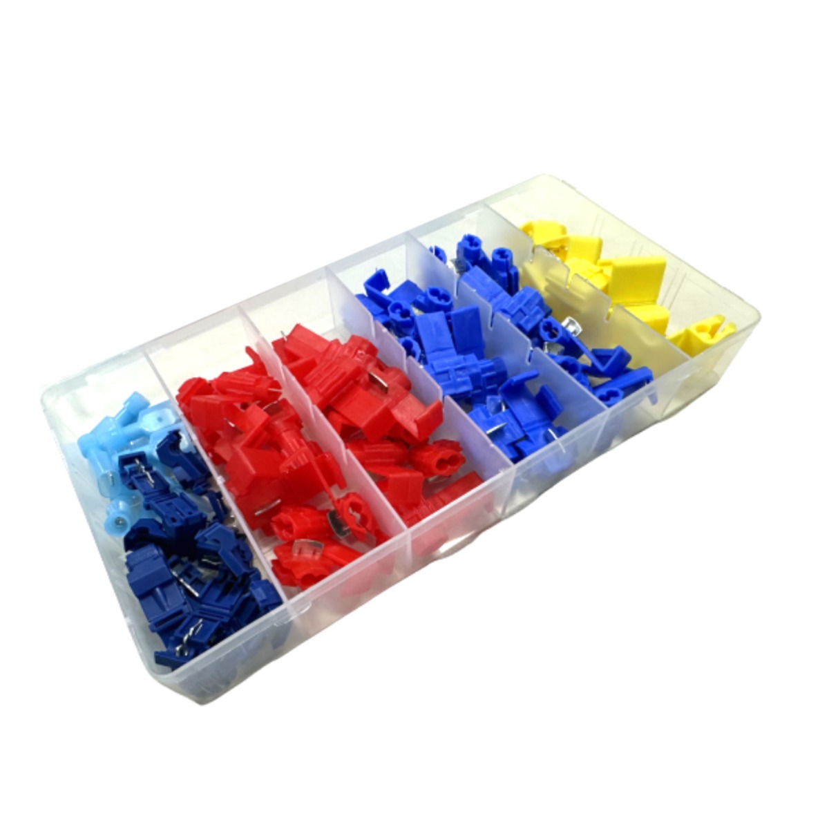 JEKYU 일자스카치락 65pcs 모듬 무탈피커넥터 T형 일자형 커넥터 배선 전선 연결 절연, 1개 9,000원