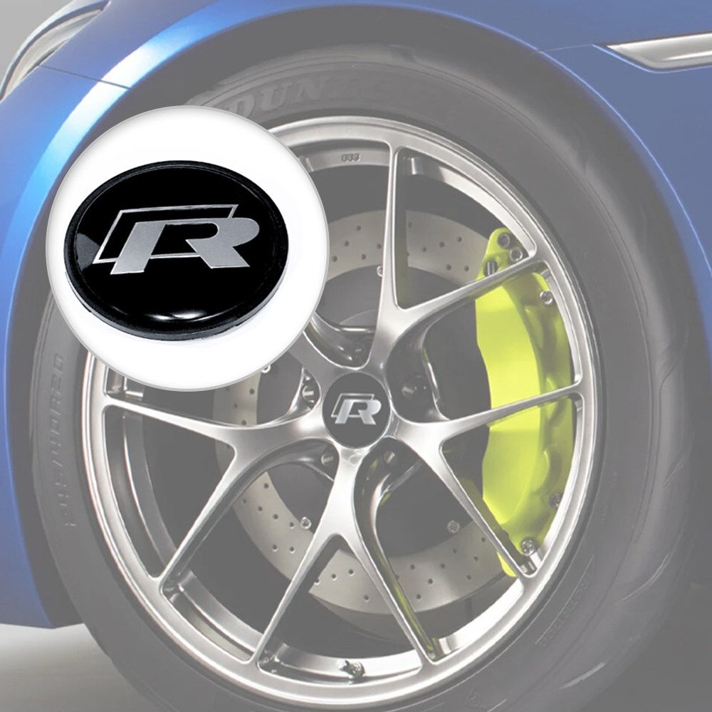 폭스바겐 휠캡 허브캡 65mm R센터캡 휠악세사리 카킹즈, 1개 8,000원