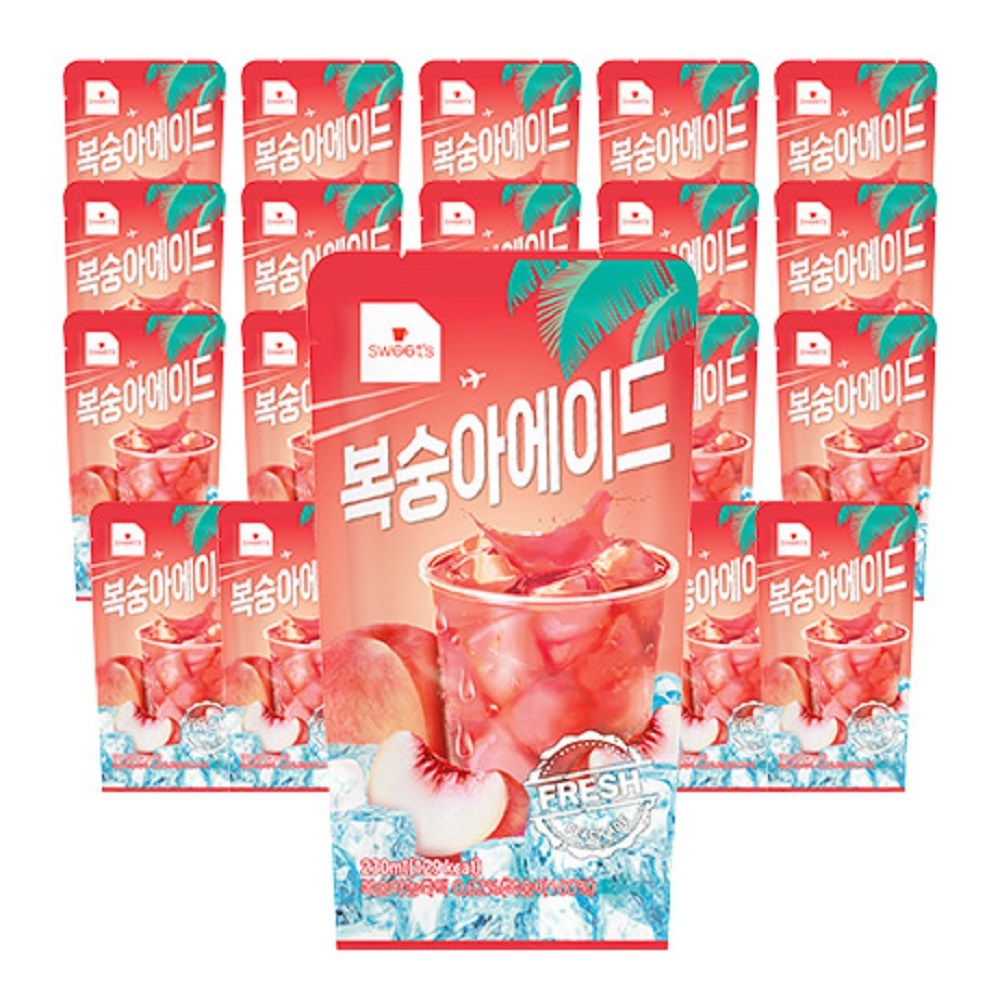 웰그린 스위츠 복숭아에이드 (20입) 12,770원