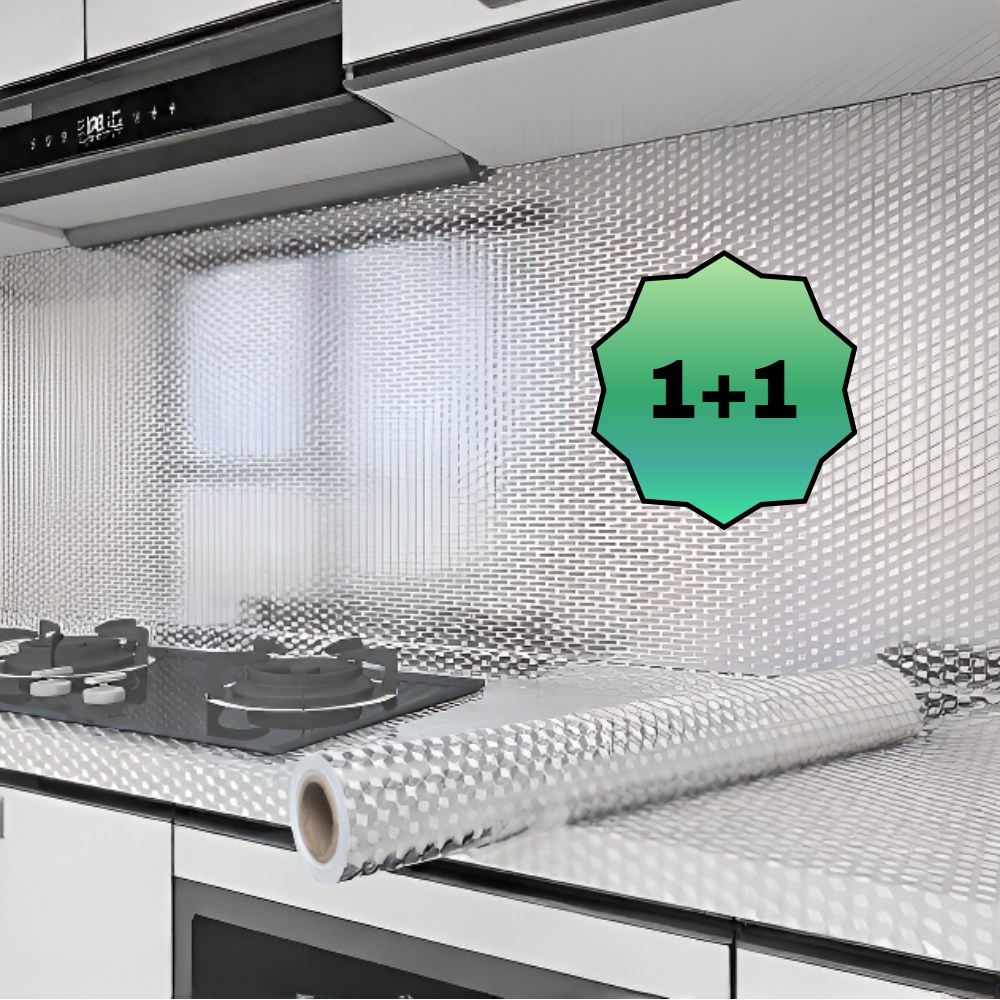 앙비 열에강한 주방시트지 오염방지 방수 은박 시트지 17,400원