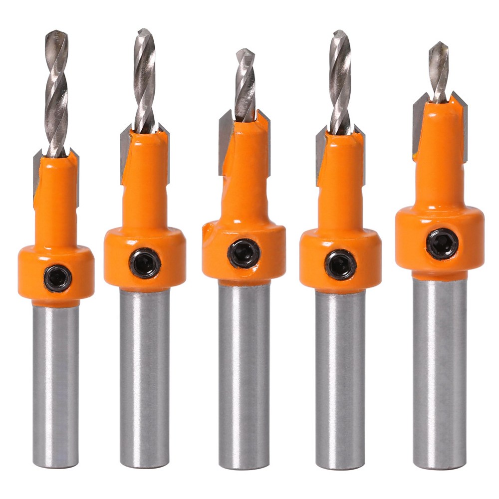 아띠꼴로 목공 드릴 비트 접시 나무 이중 기리 5종1세트, 1개 10,500원