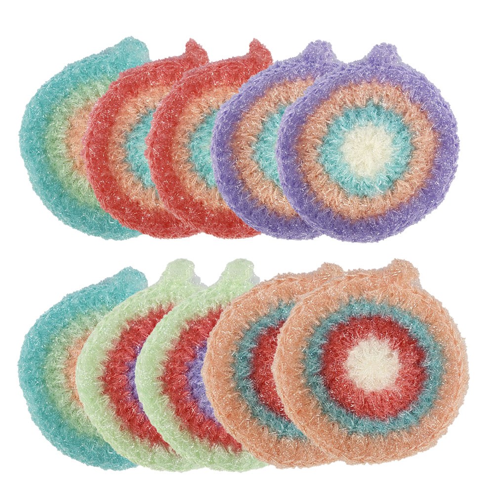 엘이케이 아크릴 수세미 마카롱, 1개, 10개입 10,200원