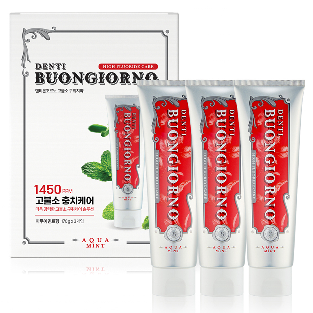 덴티본조르노 구취제거 1450 고불소 치약 15,810원