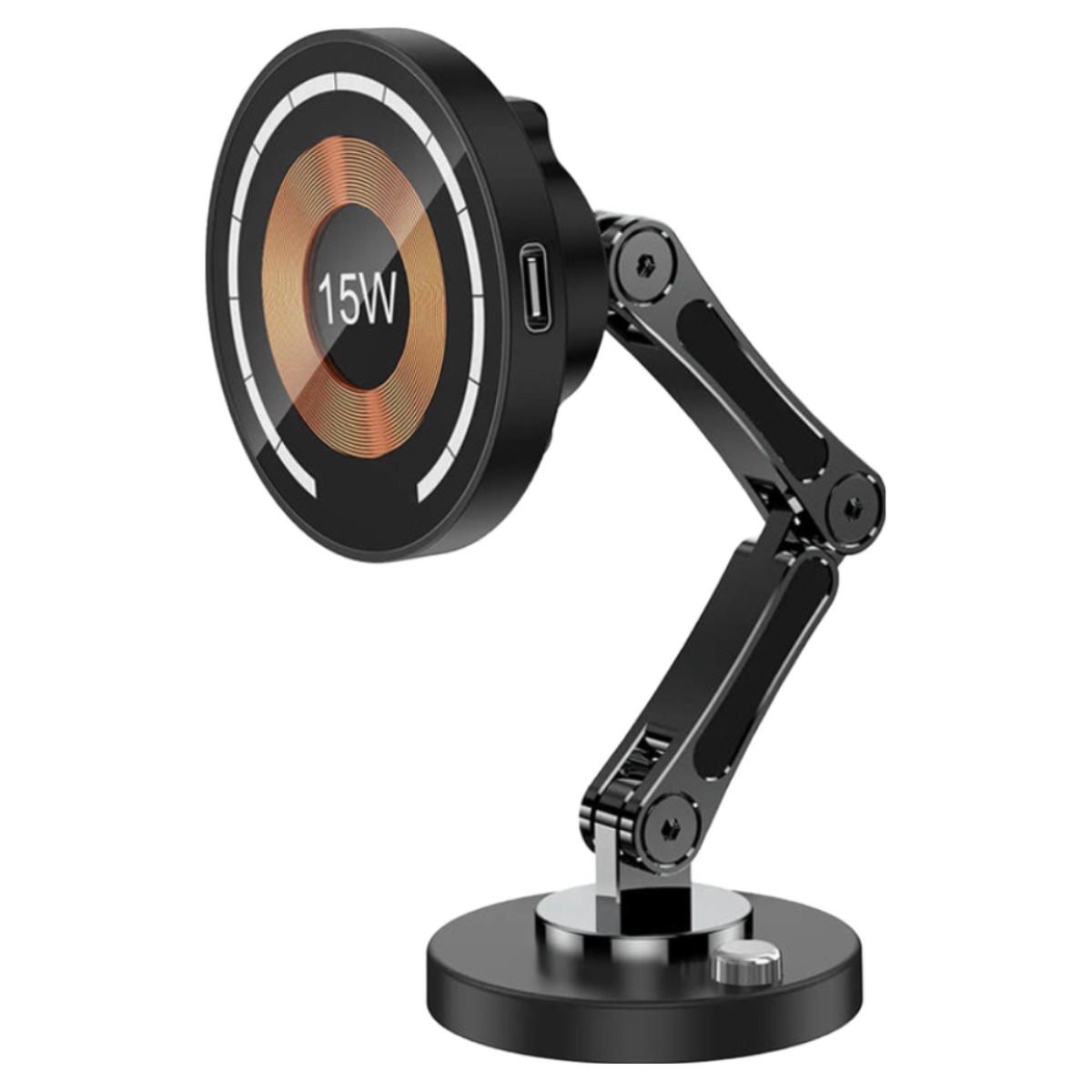 리와트 맥세이프 차량용 충전기 15W 고속 무선충전 720도 네오디뮴 자석 거치대 HC-M11 28,890원