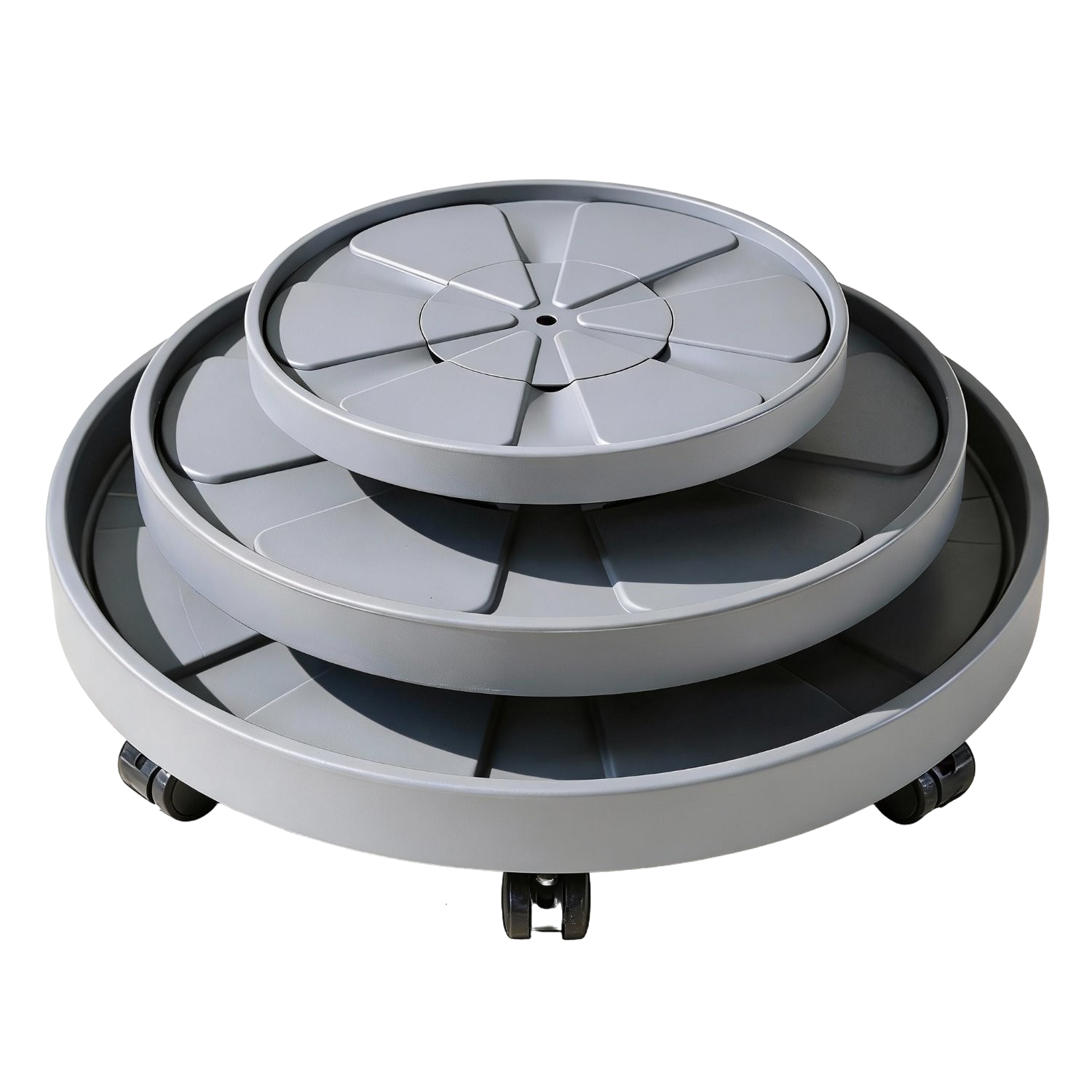 트리맘 이동식 화분 받침대 원형 바퀴 달린 공기청정기 받침대 물받이 3종 37,900원