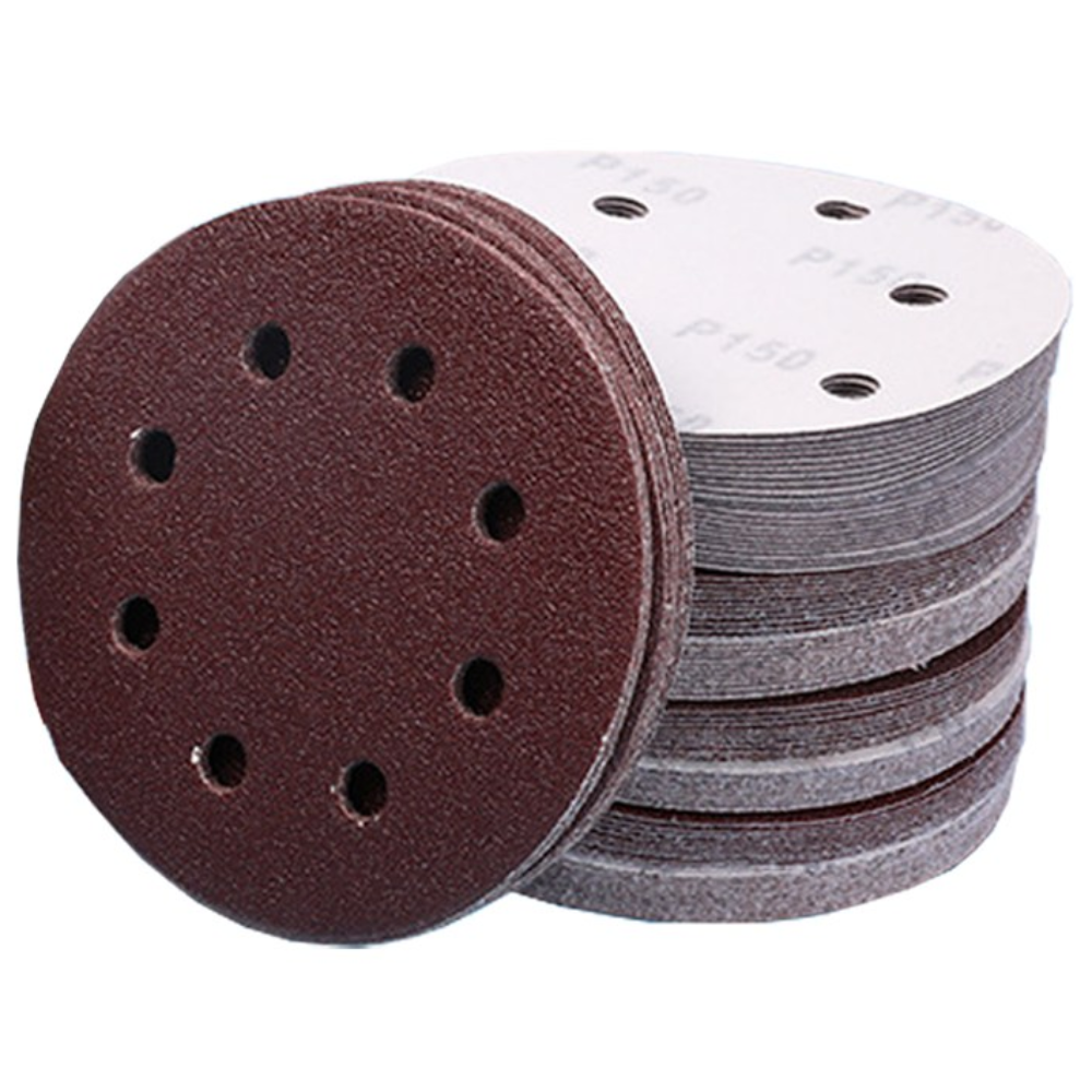 공구라면 ( 09RM ) 8홀 원형사포 샌딩패드 5인치 100매 1박스, 1세트 11,900원