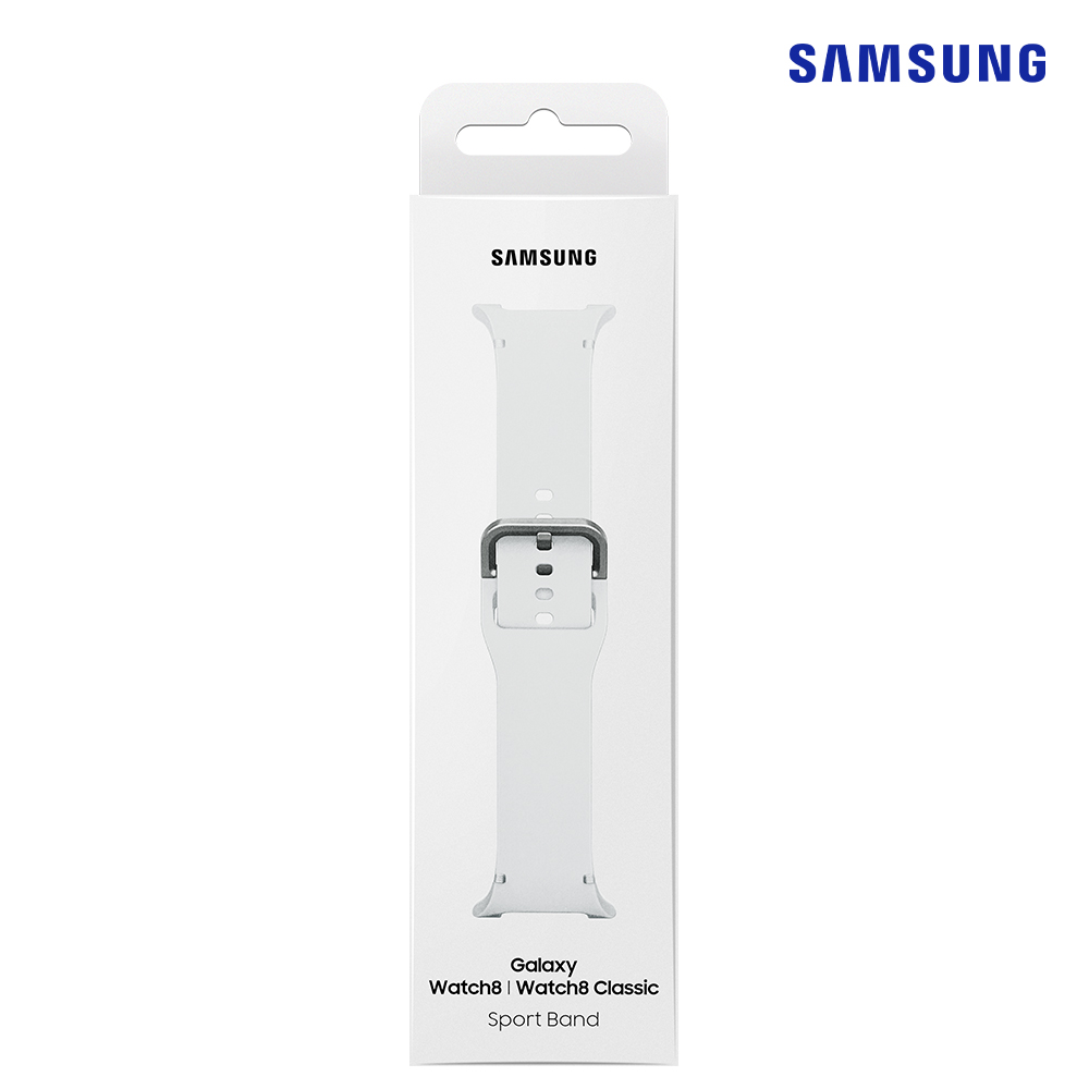 삼성 정품 갤럭시워치8 실리콘 스포츠 스트랩 밴드 ( 클래식 호환 ), 화이트 35,900원