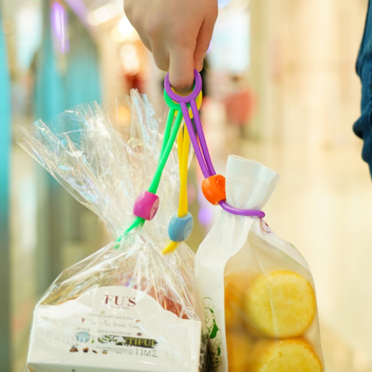 현재하우스 실리콘 완전 밀폐 봉지 밀봉 집게 클립, 6개 14,900원