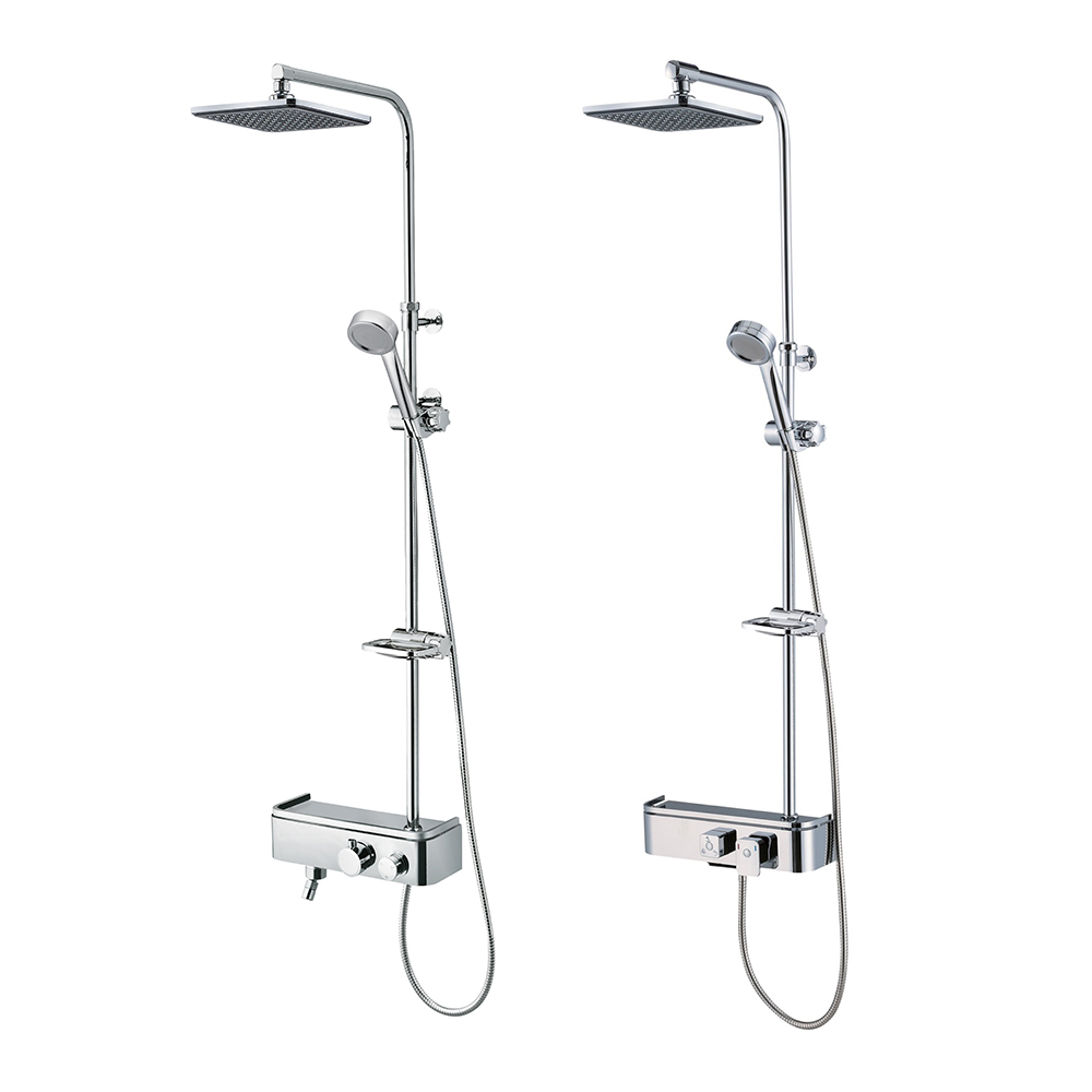 셀프리빙 고급형 선반형 해바라기 샤워기 수전 본체 무타공 [셀프영상 설치가능] 119,000원