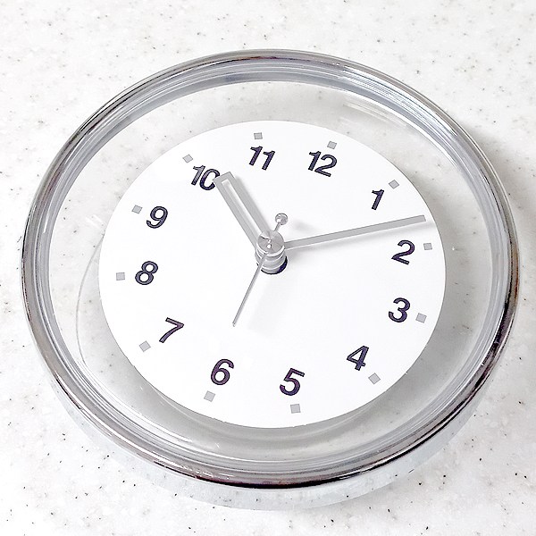 jeil 흡착시계 욕실시계 방수시계 17종모음 우체국택배발송 오후3시까지 주문시 당일발송, 크롬 흡착시계 누드 9,600원