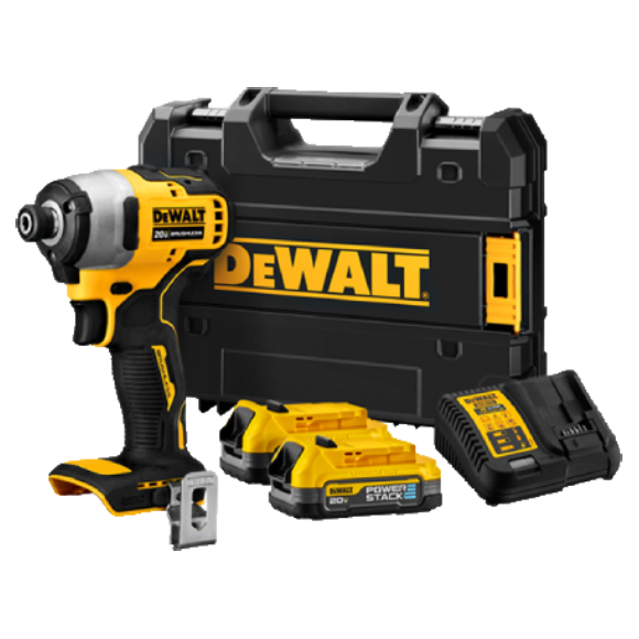 디월트 DCF809E2T-KR 20V MAX / POWERSTACK 1.7Ah XR 브러쉬리스 컴팩트 임팩트 드라이버 (TSTAK) 697,180원