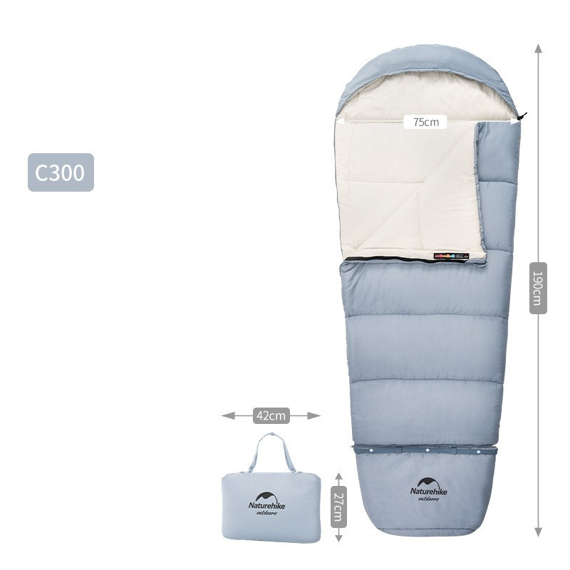 네이처하이크 C300 C180 BC300 캠핑 침낭 미니 침낭 작은 사이즈 키지 침낭 NH21MSD01 CNH22SD001 코튼 슬리핑백 31,900원