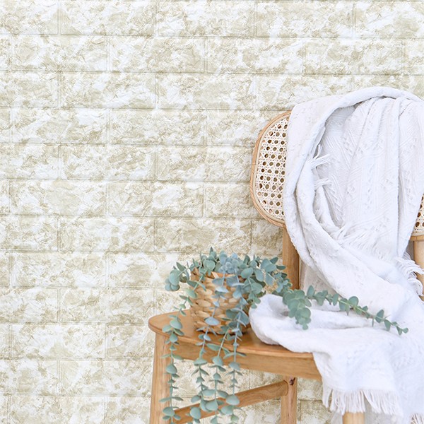 매직크린 롤형 접착식 폼블럭 마블링 베이지 100cmx20m 1롤, 1개, 단품, 상세페이지 참조 99,000원