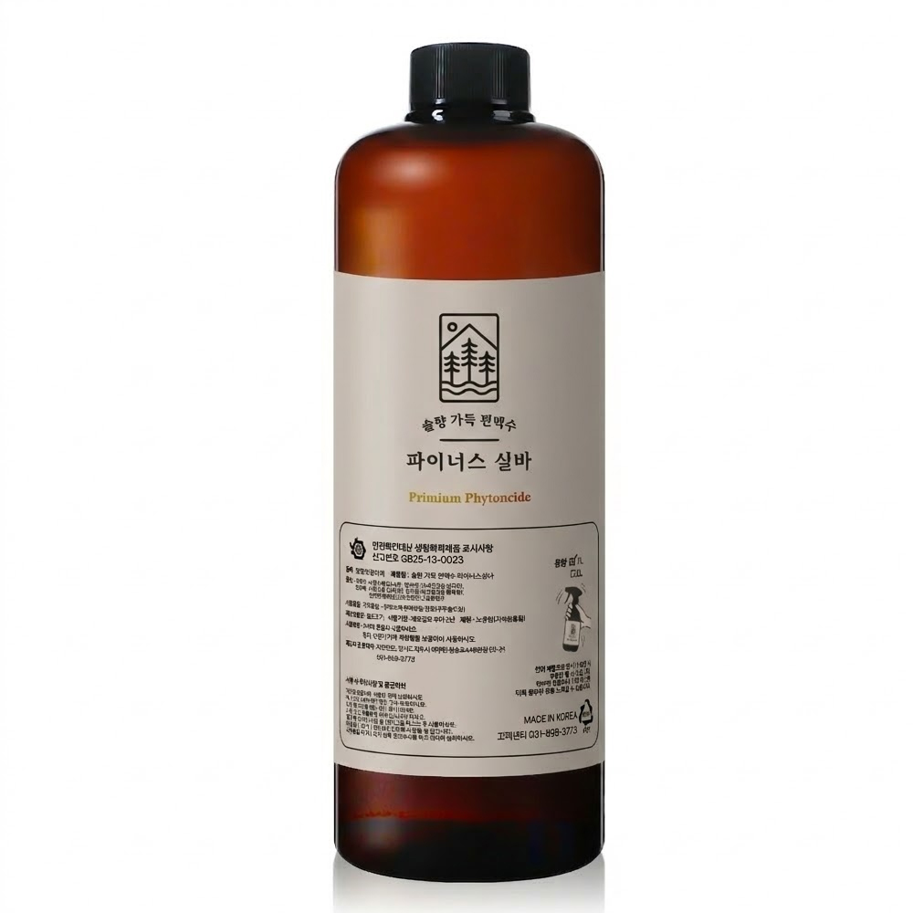 솔향가득 자동분사기 파이너스실바 리필형, 1개, 1L, 편백 19,800원