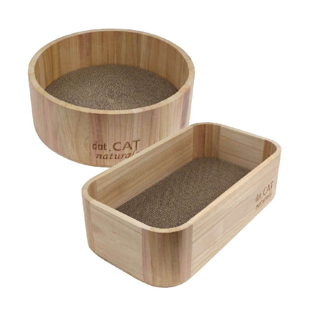 도트캣 내추럴 스크래쳐 오동나무 서클형 박스형 고양이 스크래쳐 박스 리필 교체형 경제적인 반영구 스크레쳐 57,000원