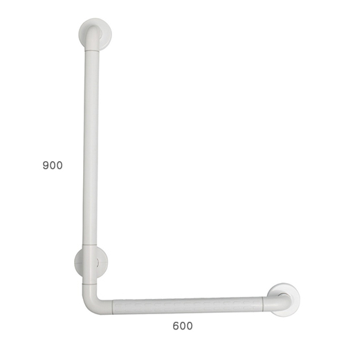 ABS 화이트 장애인 L형 손잡이(좌/우겸용), 1개, 화이트 40,000원