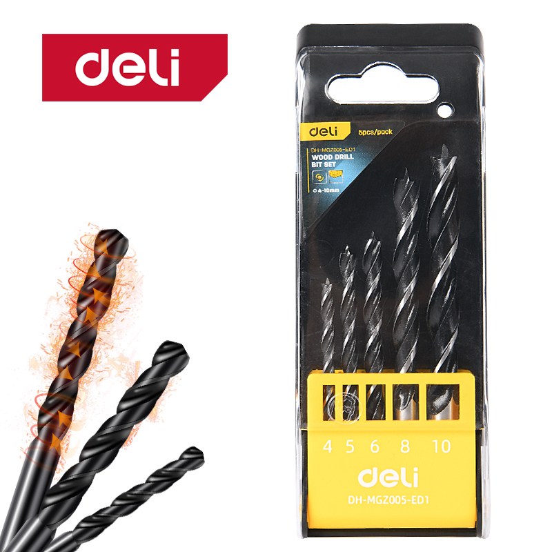 델리툴즈 목공 목재 드릴 비트 기리 5종 세트 우드 나무 전동 드릴날, 1개 7,500원