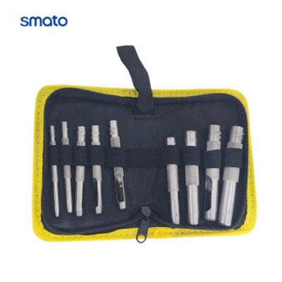 스마토 환펀치 세트 12PCS 3~16mm 홀펀치 셋트 펀칭기 가죽 구멍 펀치 17,500원