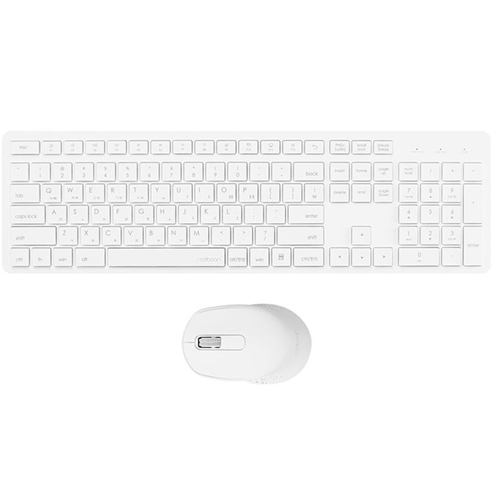 레드빈 심플 무선키보드 마우스 세트, CP-A25C, 화이트, 일반형 22,600원