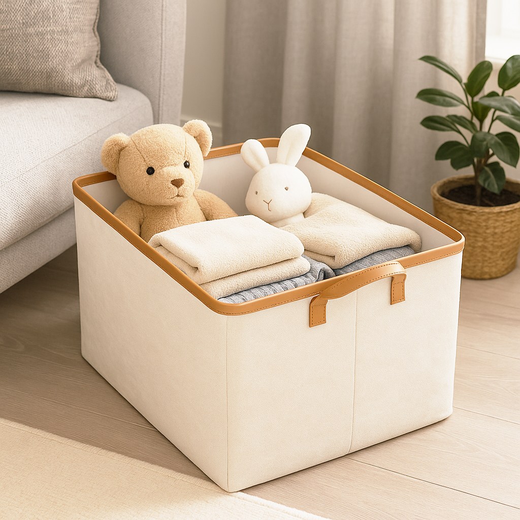 레디박스 공간활용 접이식 50L 대형 옷 이불 다용도 정리함, 1개, 베이지 11,900원