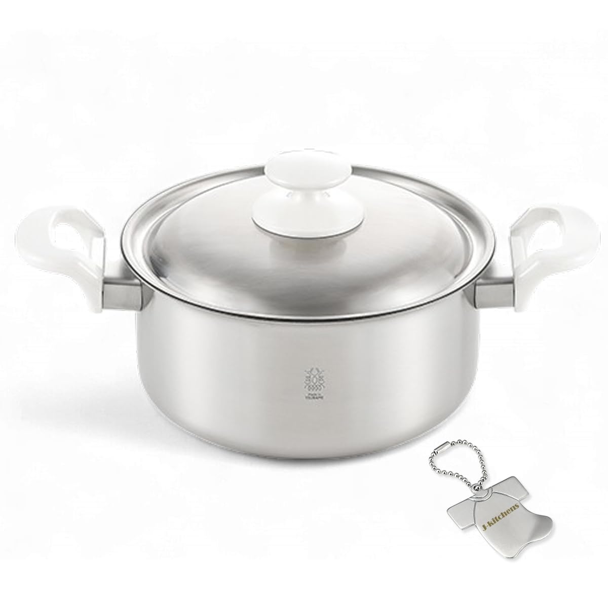 J-kitchens 20cm 부드러운 양손 냄비 2층강 녹슬기 어렵게 태울 수 없는 가스 178,590원