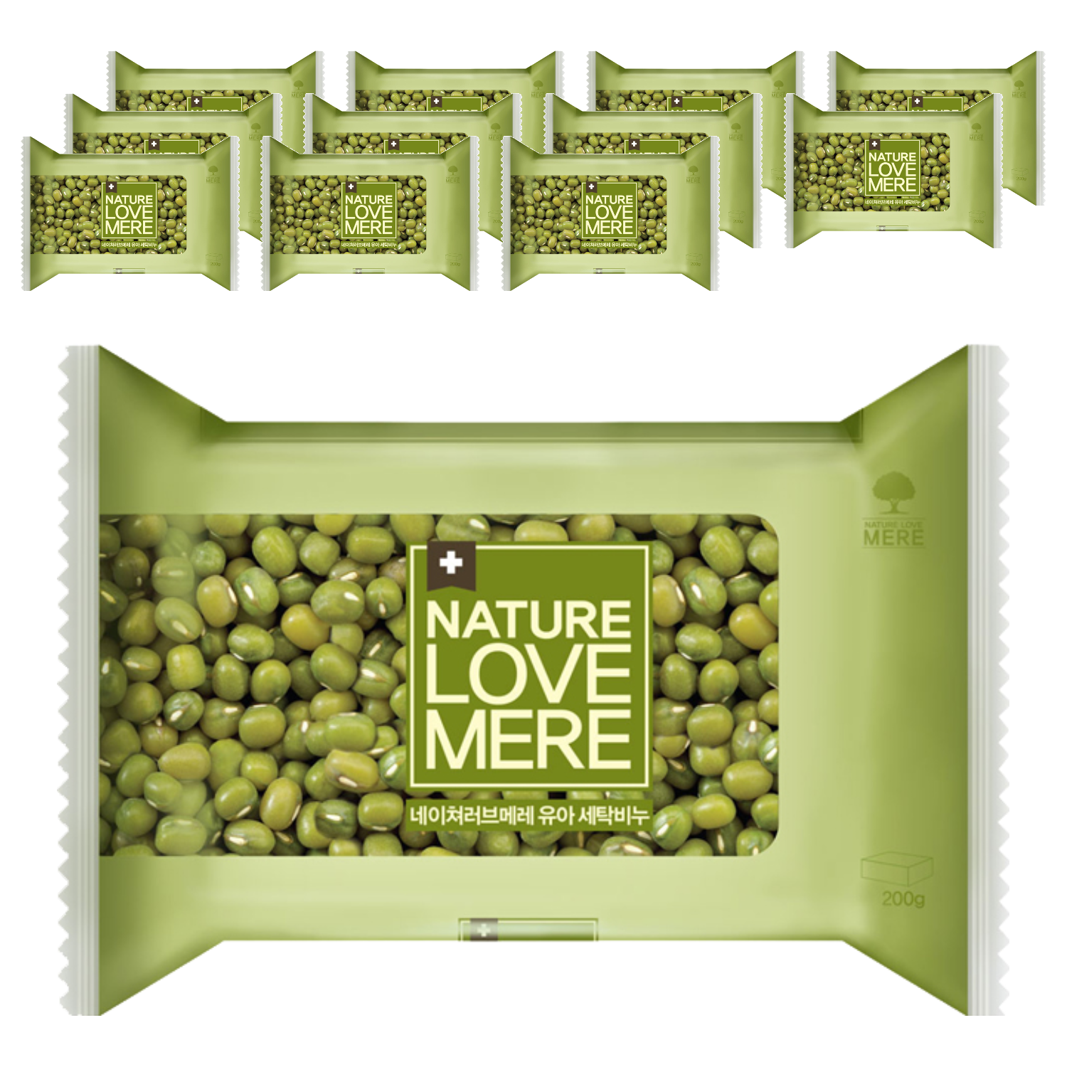 네이쳐러브메레 향균 유아 세탁비누 녹두 26,880원