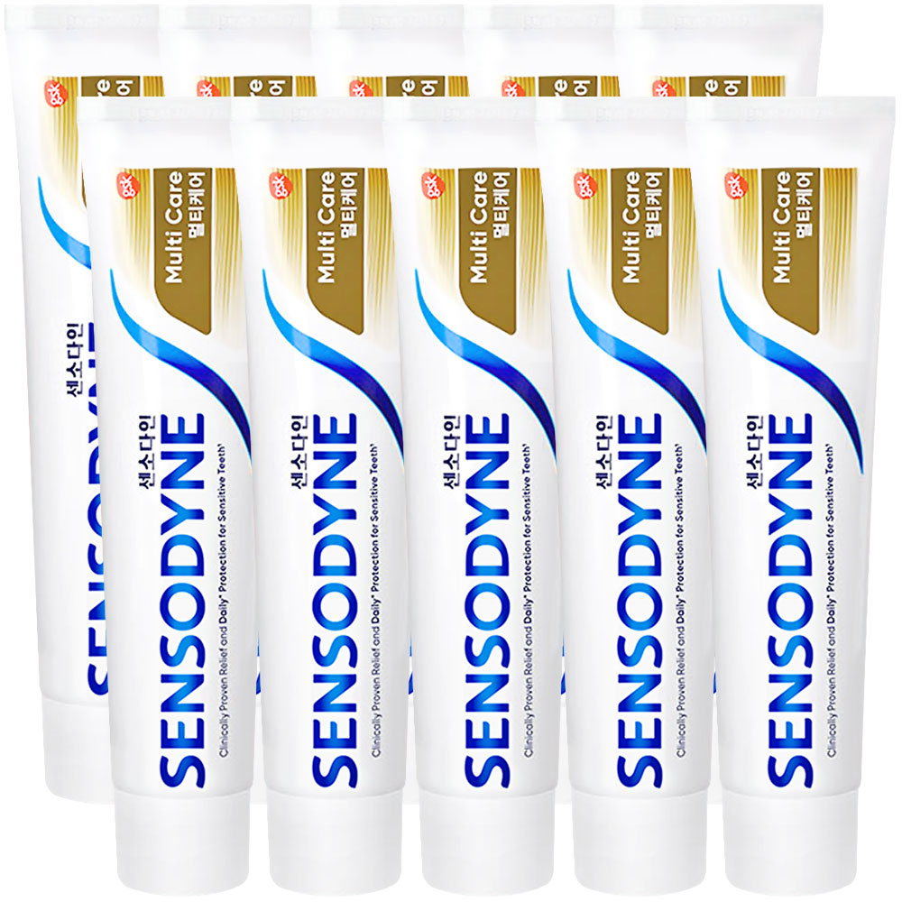센소다인 멀티케어 치약 시린이전용, 100g, 10개 35,900원