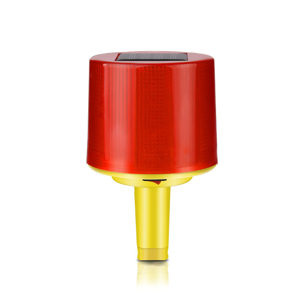아띠꼴로 태양광 경광등 LED 경고등 공사장 라바콘 점멸등, 레드, 1개 5,400원