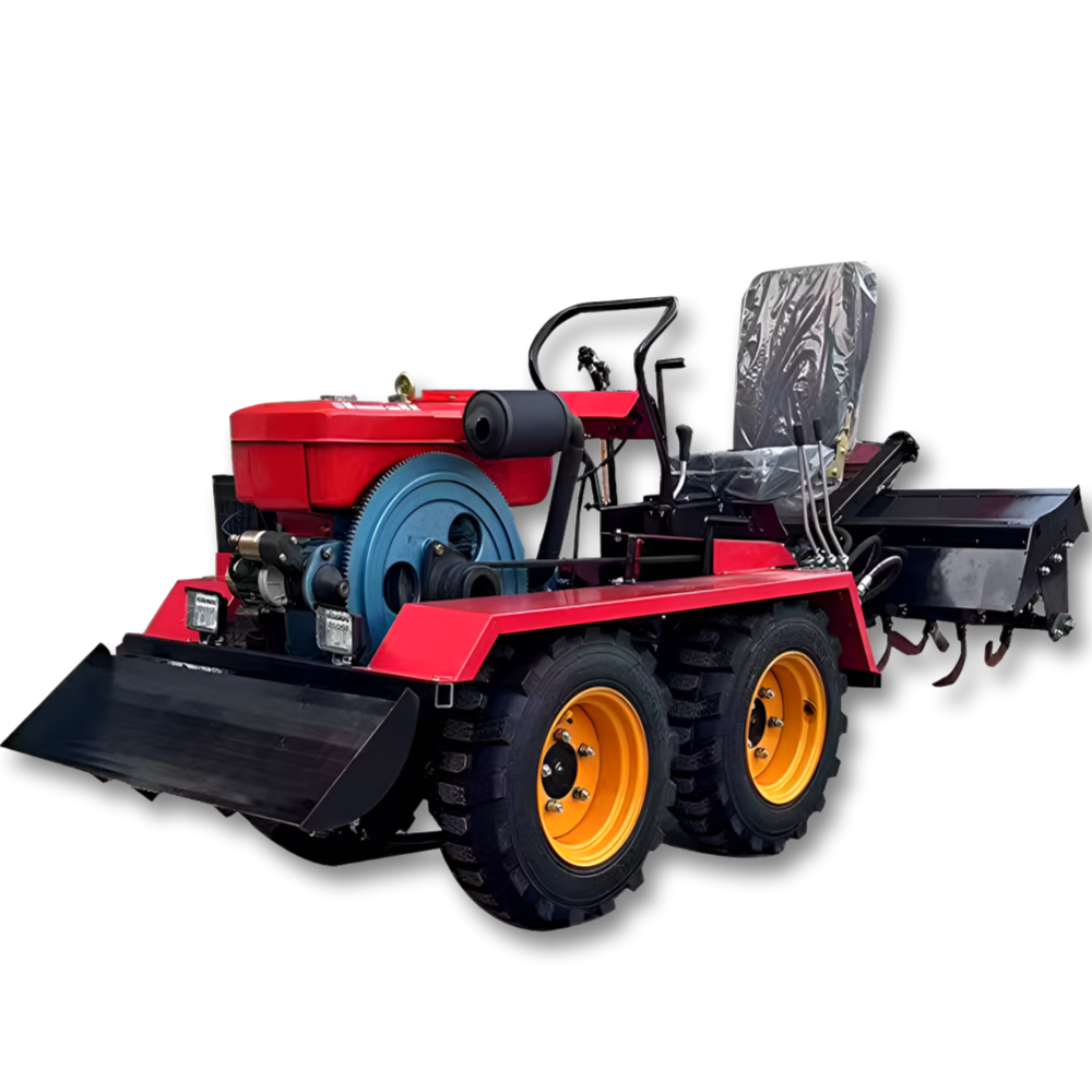 매가포스 4륜 고출력 트랙터 경운기 경작기 소형 텃밭 관리기 농업용 밭가는 기계, 1세트 5,694,000원