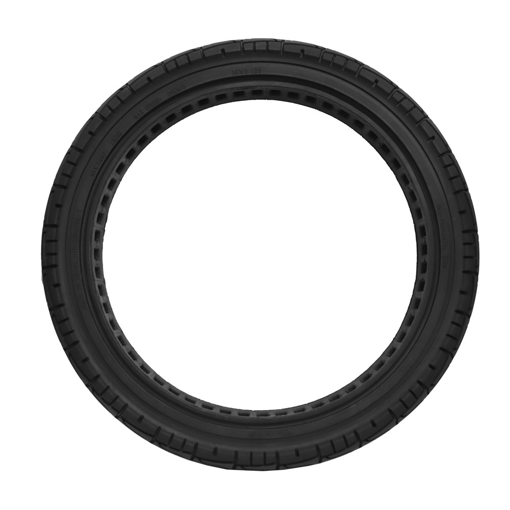 16인치 외발휠 전동휠 통바퀴 펑크없는 솔리드 통타이어 16x2.125, 블랙, 1개 40,000원