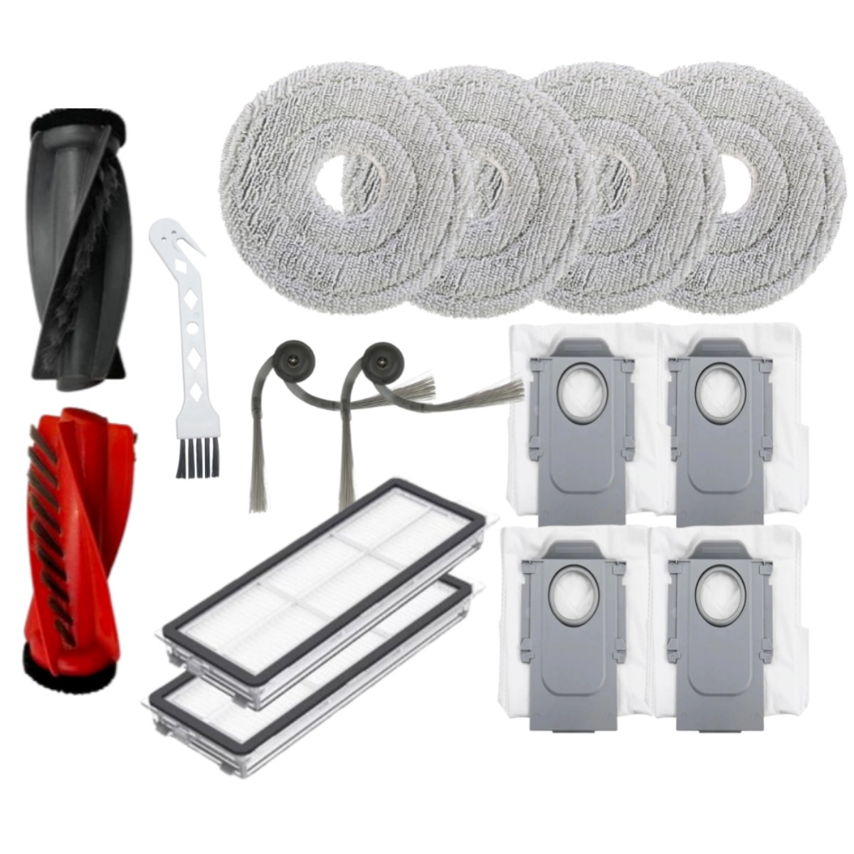 퓨어퍼스트 로보락 Qrevo Curv 소모품 브러쉬 필터 먼지봉투 호환 기프트팩, 1세트, 6개월풀패키지 23,900원