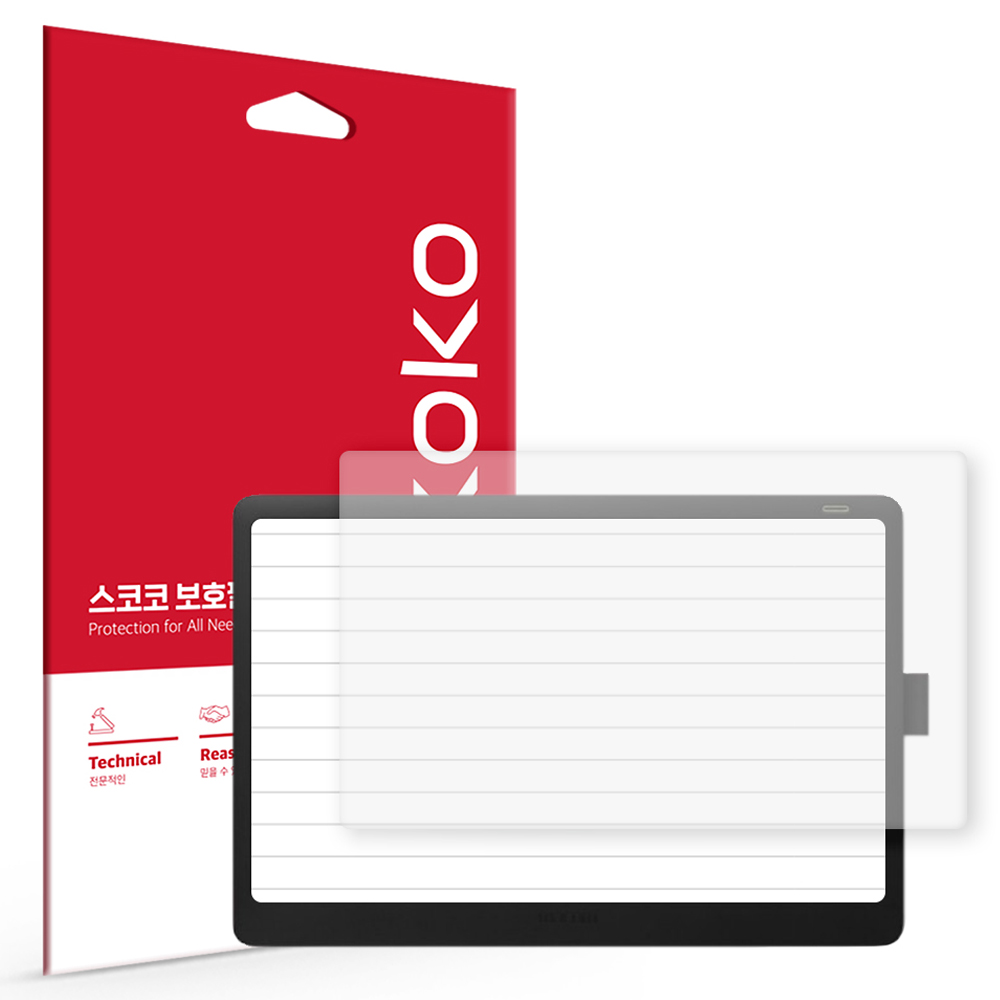 스코코 종이질감 태블릿 액정보호필름 세트 16,900원