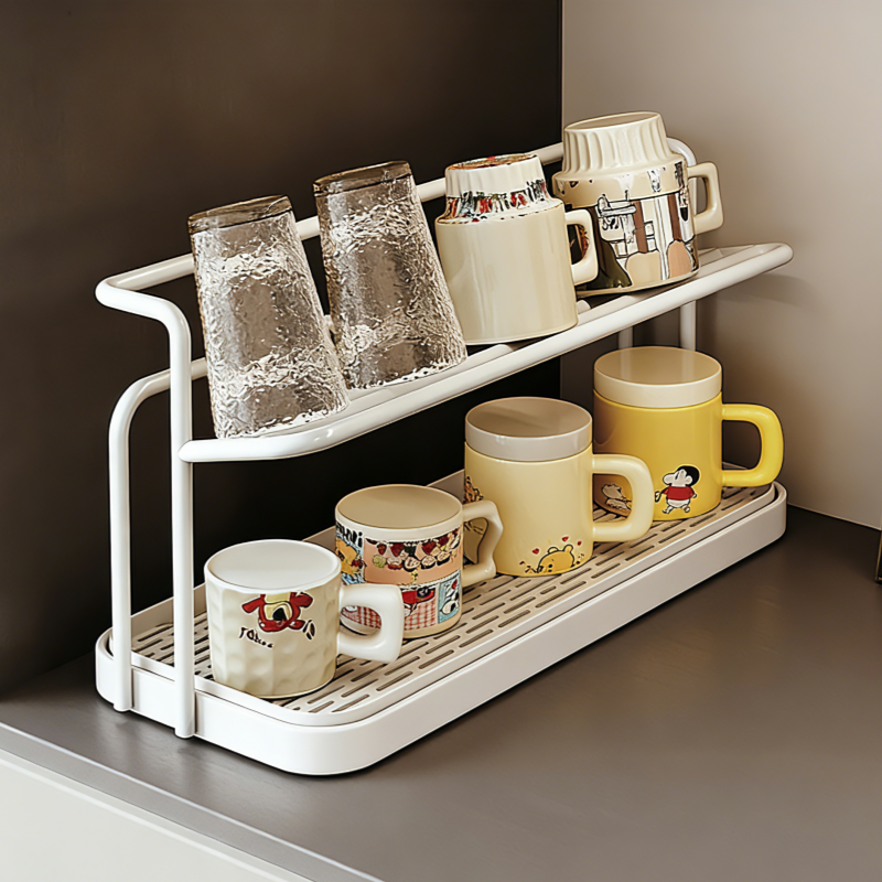 호밍사이 컵 선반 컵건조대 싱크대 물받이 트레이 주방용품 정리대 11,900원