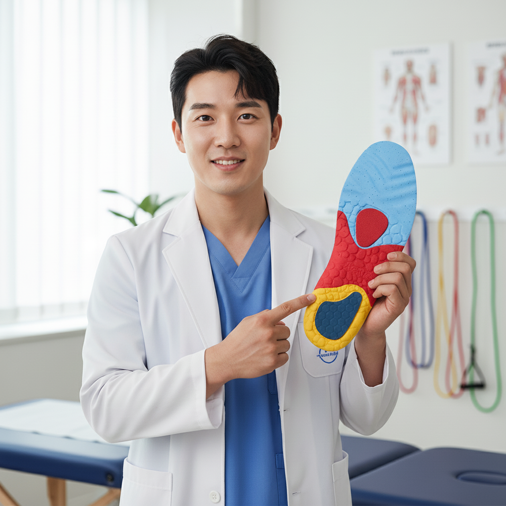 애쯔 깔창 발바닥통증 족저근막염 기능성 아치 푹신 쿠션 깔창 13,800원