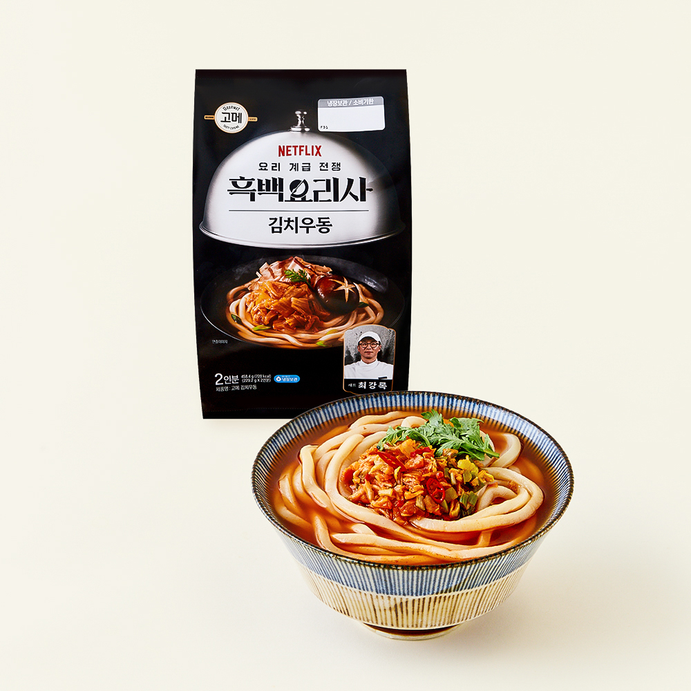 [로켓프레시] 고메 흑백요리사 최강록셰프 김치우동 6,980원