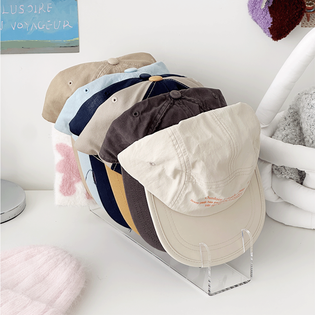 데미무드 글래스뷰 모자 정리랙, 투명, 1개 6,800원