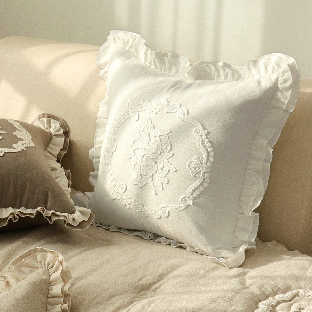 모디 고급 린넨 쿠션겸 방석, 화이트 36,600원