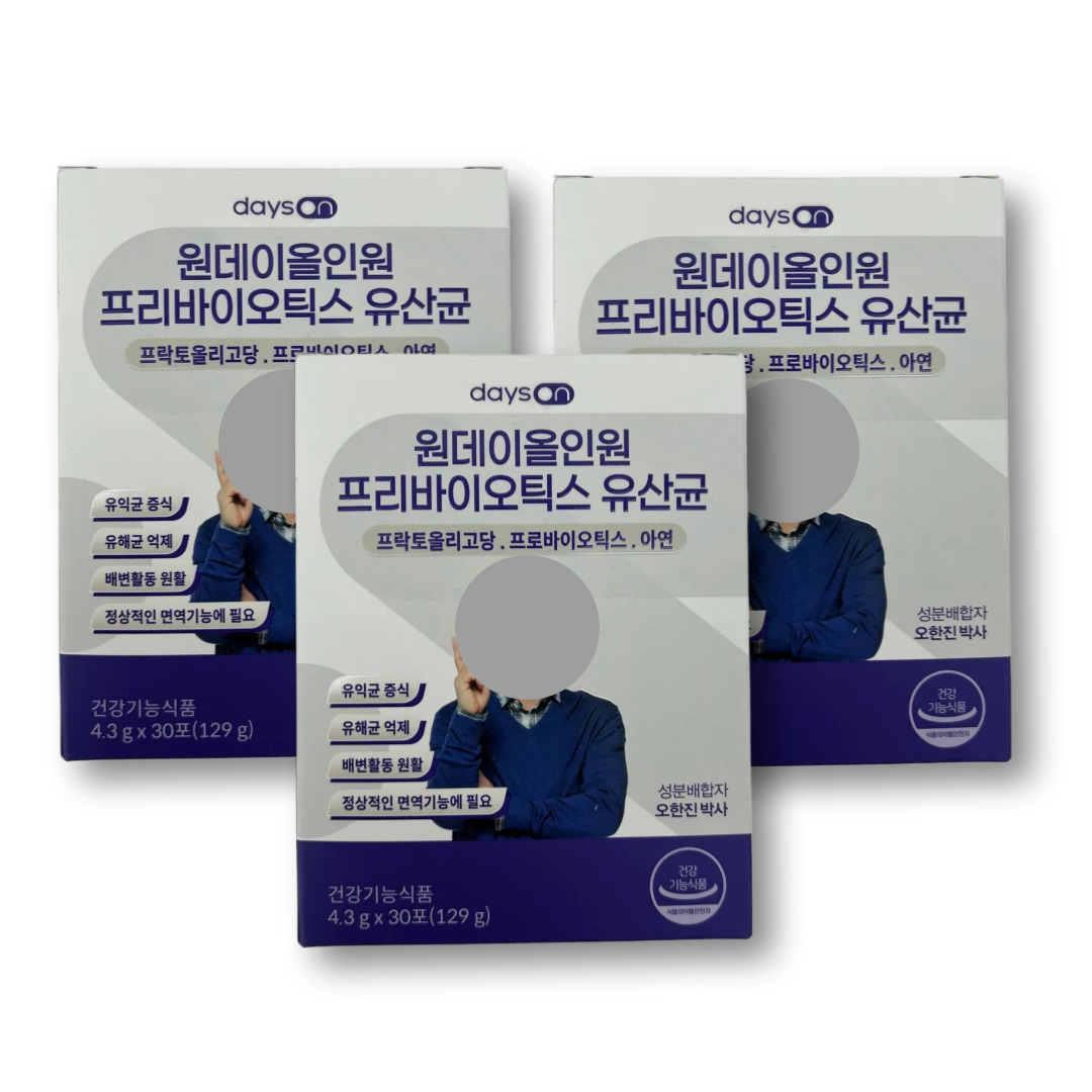 데이즈온 원데이 프리바이오틱스 FOS 유산균 프락토올리고당 프로바이오틱스 비피더스균 프로 프리 바이오스틱 73,800원