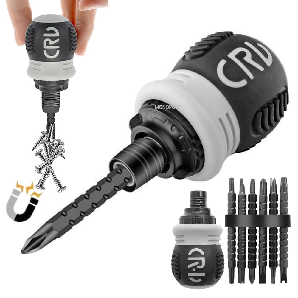 주먹 라쳇 드라이버세트 12종 십자 일자 미니 정밀 별ryu5+2PyP 5,680원