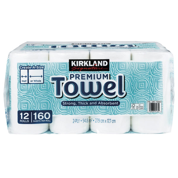 커클랜드 시그니춰 종이타월 160매 x 12롤 35,850원