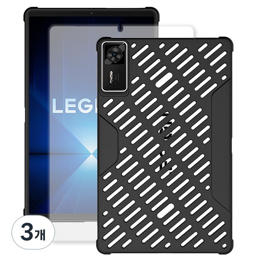 칸탐 레노버 호환 TPU 케이스, 강화유리, 블랙, 3개 38,700원
