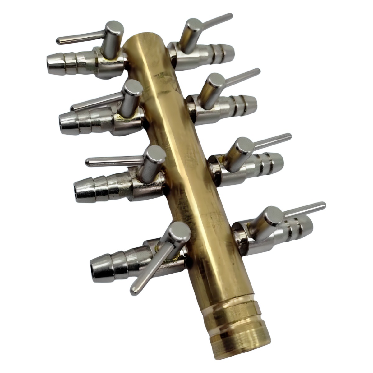 황동 에어 분배기 국산 고급 동 분지 4 6 8 10 12 14 16 18 20분지  4mm호스 산소조절 22,900원